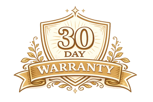 + 30 Day Warranty